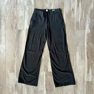 GAP Dark Grey Wide Leg Pants